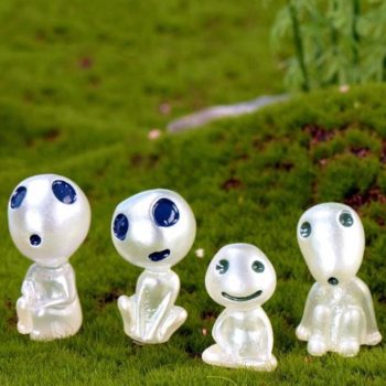 Set de figuras luminosas de "La Princesa Mononoke"