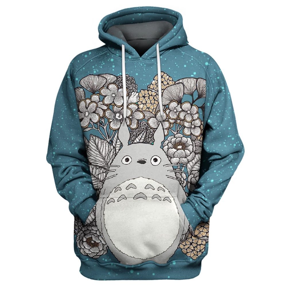 Sudadera con capucha "Mi vecino Totoro"
