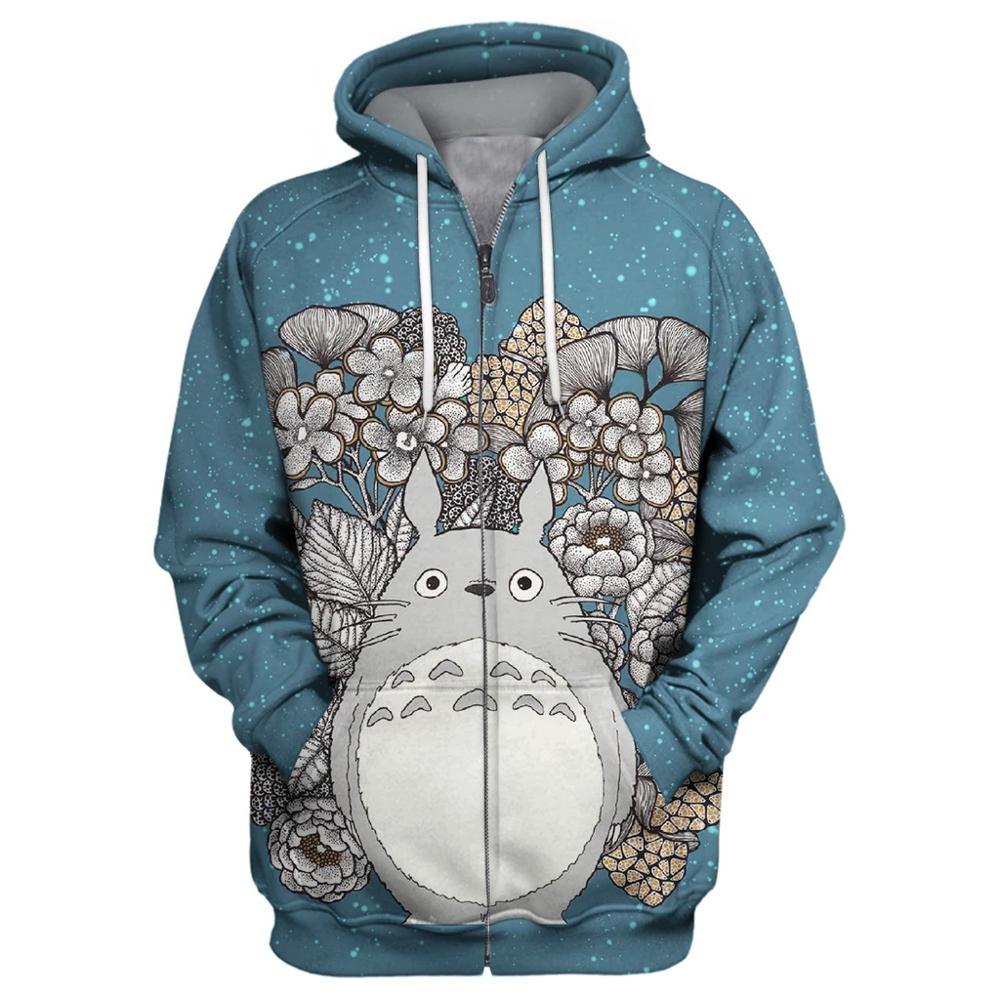Sudadera con capucha "Mi vecino Totoro" - Imagen 4