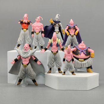 Set de 8 figuras de Majin Boo - Dragon Ball Z