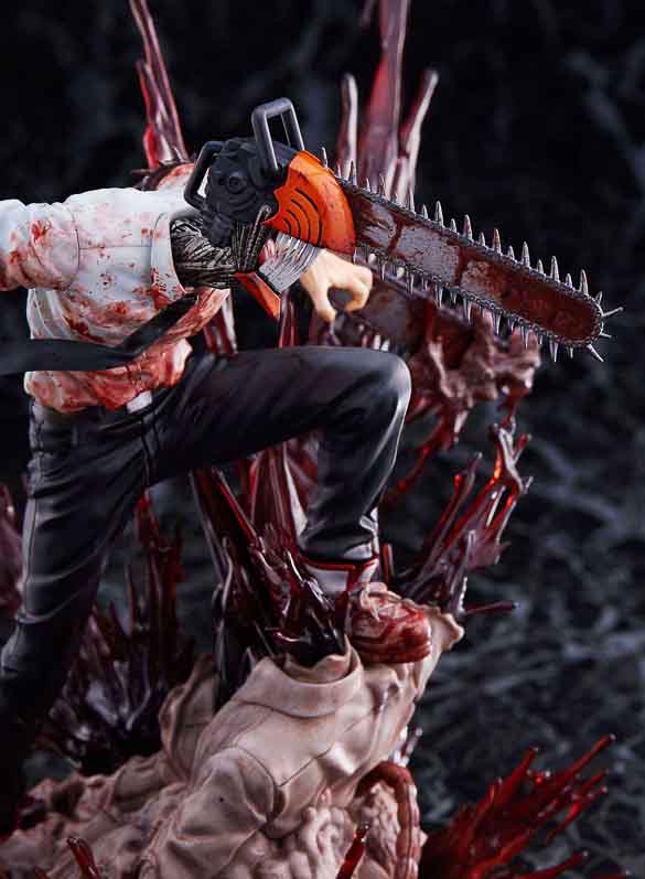 Figura Chainsawman Denji transformado en demonio motosierra KAMUSAN Shop-2